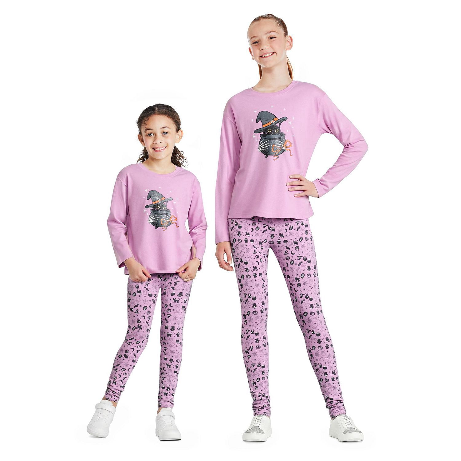George Girls' Halloween Long-Sleeve T-Shirt