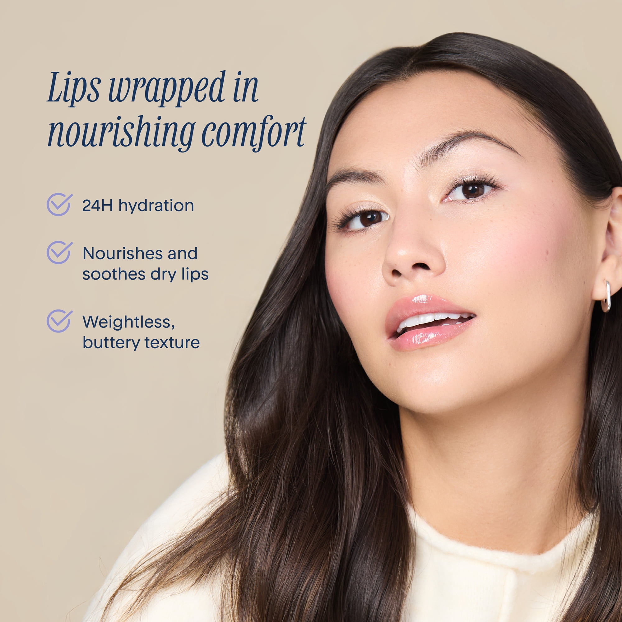Marcelle Lip Loving Baume à lèvres nourrissant Transparent authentique