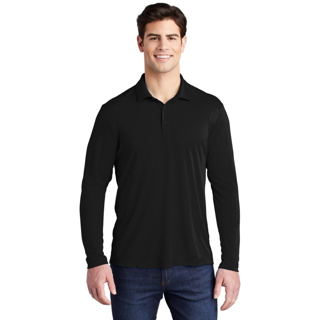 Sport-Tek Polo à Manches Longues pour Homme PosiUV Pro - ST520LS