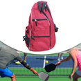 thumbnail image 2 of Pickleball Backpack Daypack Casual Tennis Bag Water Resistant Pickleball Bag Red, 2 of 8
