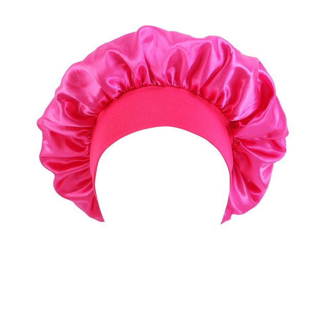 Fashion Women Beading Braid Hat Muslim Ruffle Cancer Wrap Cap Sleep Caps Satin Lined Hair Bonnets