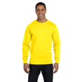thumbnail image 2 of Hanes Hommes 6.1 oz. Manches Longues Beefy-T(5186)-Jaune-L, 2 of 3