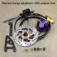 thumbnail image 1 of Rear Disc Brake Kit Assembly Electric Vehicle Motorcycle Modification Brake Set, 1 of 9
