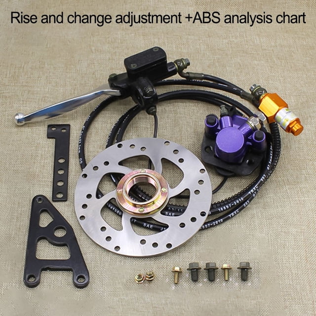 Rear Disc Brake Kit Assembly Electric Vehicle Motorcycle Modification Brake Set