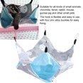 thumbnail image 2 of Convenient To Store Hamster Hanging Bed, Pet Hammock, Double Layer Easy To Use Hanging Bed Squirrels For Hamsters, 2 of 7