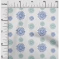 thumbnail image 1 of oneOone Polyester Lycra Fabric Spiral & Floral Block Print Fabric By The Yard 56 Inch Wide, 1 of 4
