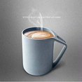 thumbnail image 3 of Upstyle Environmentally Friendly Healthy Wheat Straw, Biodegradable, Bamboo Plastic Cup, Mug, For Water, Coffee, Milk, Juice Color 1, 3 of 7