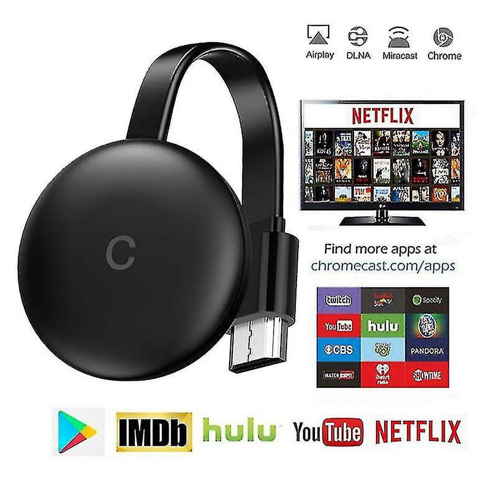 Google Chromecast Ultra Hd 1080p Hdr Wifi Media Streaming Tv Stick Hdmi Player