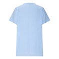 thumbnail image 4 of Birdeem Women V-Neck Print T-Shirts Fashion Comfortable Female Blouses Tops, 4 of 6