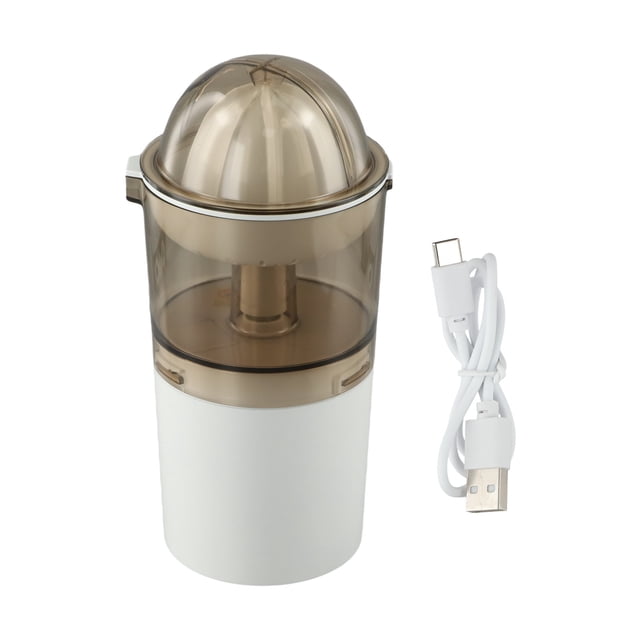 MYG for Electric Citrus Juicer Squeezer USB Rechargeable Juice Extractor Machine Stainless Steel Quiet Orange Juicer Large Capacity Easy Clean Safe for Home Kitchen