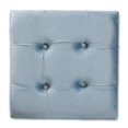 thumbnail image 3 of Baxton Studio Pouf en Velours Margot Doré Rembourré en Bleu Clair, 3 of 7