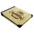 thumbnail image 2 of Darling Souvenir Yellow Wooden Texture Printed Hardbound Cover Guestbook For Wedding Guest Sign In Book Registry-9 x 12 Inches, 2 of 5