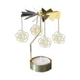 thumbnail image 2 of YOPTOP Hot Spinning Rotary Metal Carousel Tea Light Candle Holder Stand Light  Gift,f, 2 of 2