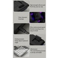 thumbnail image 4 of Upgraded Large Print Computer Keyboard, No Delay USB Wired Backlit Keyboard with Metal Panel, Full Size Large Letter Lighted Keyboard for PC Laptop Gaming Old People Teenager, 4 of 7
