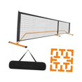 thumbnail image 4 of koolsoo Filet de Pickleball Portable 22 Pieds Équipement Filet de Cornichon pour Jeu Fête Tennis Orange, 4 of 9
