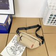 thumbnail image 4 of Sac de Course Bandoulière, Équipé d'Une Sangle de Course Réglable et de 2 Poches Zippées, Adapté pour les Voyages d'Exercice pour Hommes et Femmes, jogging, Cyclisme, Randonnée, Sacs de Taille, 4 of 6