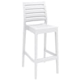 thumbnail image 1 of Compamia Ares Tabouret de Bar d'Extérieur de 29,5 Pieds - Ensemble de 1, Blanc, 1 of 8