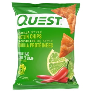 Quest Tortilla Style Protein Chips Chili Lime