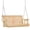 Nature Wood, variant on Outsunny 2 Seater Porch Swing Wooden Patio Swing Chair Seat, White