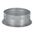 thumbnail image 1 of 6 Inch Duct Connector Flange Metal Straight Pipe Exhaust Hose Flange, 1 of 8