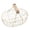 White, variant on Wmqpnns New Trending Wire Basket with Wooden Handles Vintage Style Chicken Wire Egg Baskets Gathering Baskets with Wooden Handle Country Vintage Style Storage Baskets Todays Deals Clearance Sale