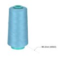 thumbnail image 3 of Unique Bargains 3000 Yards 40S/2 All-Purpose Polyester Sewing Thread (Light Blue), 3 of 5