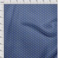 thumbnail image 3 of oneOone Georgette Viscose Fabric Leaves & Floral Block Decor Fabric Printed BTY 42 Inch Wide, 3 of 5