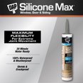 thumbnail image 2 of Dap 273643 10.1 oz Silicone Max Sealant, Gray, 2 of 5