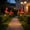 Red#45891, variant on Solar-Powered LED Rose Ground Lights for Outdoor Garden Yard Pathway, Multi-Color String Lights with Stake, Weatherproof ABS Rubber, 1 Pack