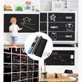 thumbnail image 4 of Chalkboard Wall Sticker Roll 18X79 Inch Wallpaper Stick Chalk Board Contact Paper Diy Decal Adhesive Blackboard Removable, 4 of 6