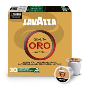 Lavazza Qualità Oro, Rôtissement moyen, cafetières K-Cup
