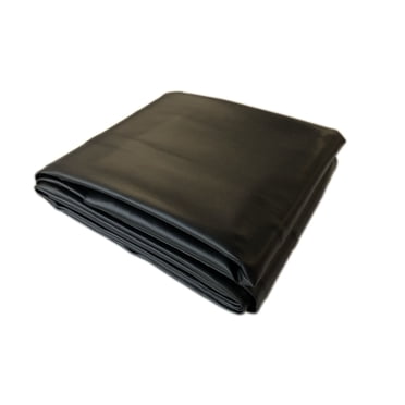 Black 8' Heavy Duty Leatherette Pool Table Cover - 8 Foot Billiard Table Cover