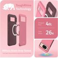thumbnail image 4 of TUDIA MergeGrip Google Pixel 8 Case Magsafe Compatible Military Grade Heavy Duty - Smokey Pink, 4 of 7
