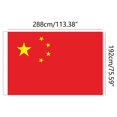 thumbnail image 2 of Chinese Flag Large Size 6 Specifications Indoor And Outdoor Nano Waterproof Sunscreen Flag, 2 of 9