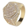 thumbnail image 1 of TIMIFIS Bagues pour Hommes Mode Homme Diamant Mode Bijoux en Diamant Cadeau de la Saint-Valentin, 1 of 5