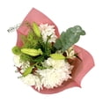 thumbnail image 2 of Fresh Flowers -Handmade Mix Flower Bouquet - White, 2 of 5