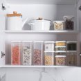 thumbnail image 3 of Rbaofujie Kitchen Organizers and Storage Kitchen Transparent Moisture-Proofs and Fresh-Keeping Sealed Storage Tank Snack Box Container, 3 of 6