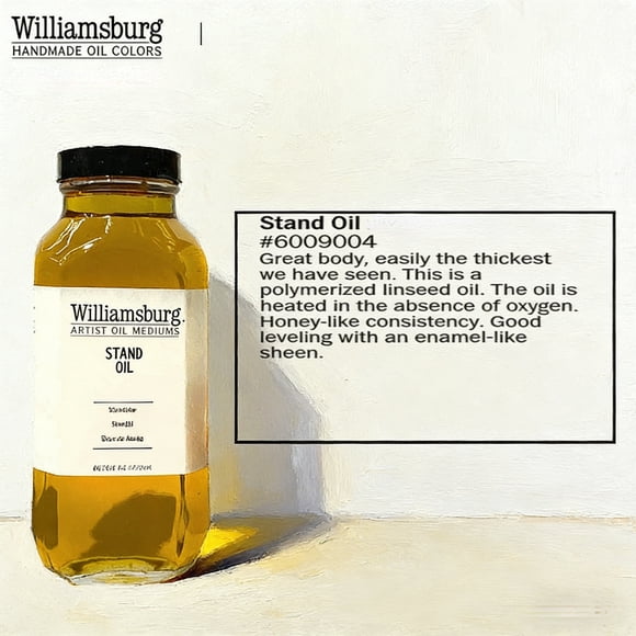 Williamsburg Stand Linseed Oil 16 fl. oz. Bottle