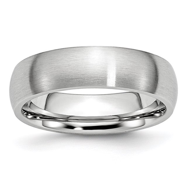 Cobalt Satin 6mm Band Size 12
