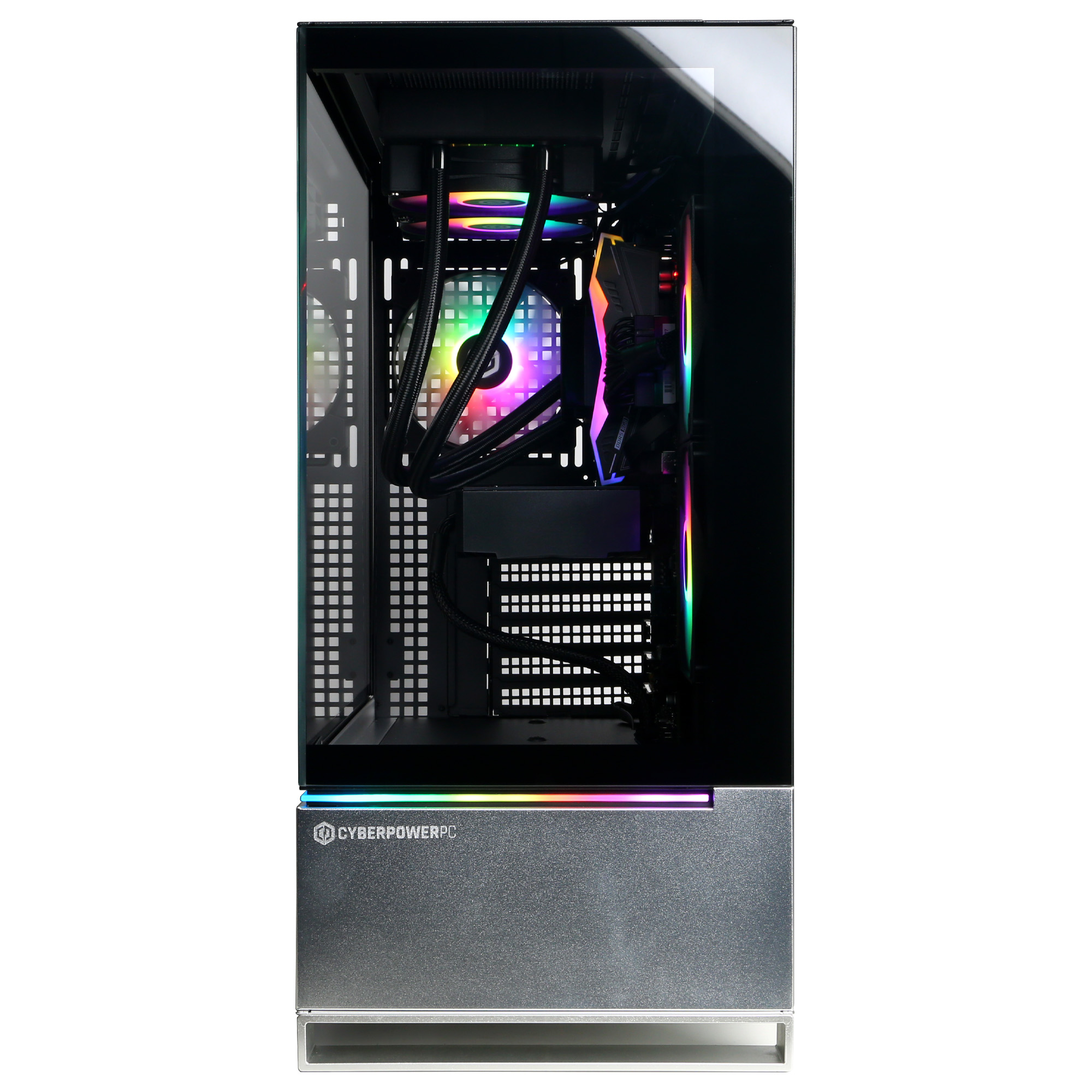 Ordinateur de jeux Cyberpowerpc Gamer Supreme SLCAI6800CPGV2 avec AMD Ryzen 7 8700F