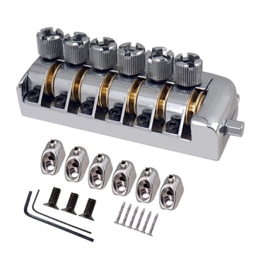 Tachiuwa Cordier de Pont de Guitare Électrique pour Accessoire de Guitare Électrique Sans Tête Partie C