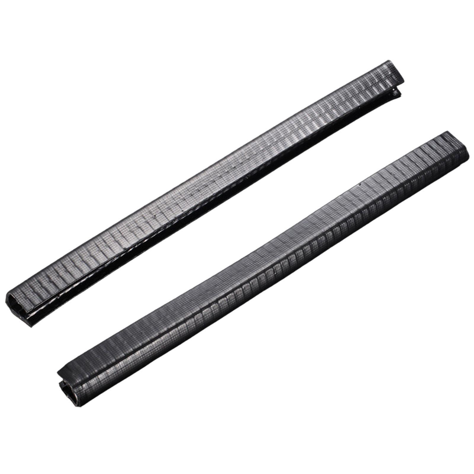 S SERENABLE 2 Pcs Protections de Planche à Roulettes Matériel de Montage Longboard Noir