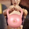 thumbnail image 4 of SKISUNO Ensemble de Kettlebell pour Entraînements au Gym Kettlebell Souple en Particules de Condensat Roses 1 Ensemble, 4 of 6