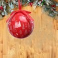thumbnail image 4 of Suncoda Holiday Ball, Holiday Ball Ornament Tree Ornament, 2.8 Inch Multi-Style Holiday Light Bulb Ornament Holiday Tree Ornament Tree Dress Family Party Holiday Ornament, 4 of 5