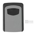 thumbnail image 2 of Key Lock Box, Cut  Combination Lock Box Large Capacity Waterproof Versatile Aluminum Alloy Wall Mount  For Pet Caregivers For Indoor Silver Gray,Green, 2 of 8