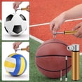 thumbnail image 1 of Portable Bicycle Mini Inflator | High Pressure Bike Pump | 120 PSI | Aluminum Alloy | Multi-Sport Ball Inflator | Flexible Hose | Compact Cycling Accessory | 5.71 Inches | For Bikes, 1 of 6