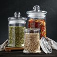 thumbnail image 2 of Mason Craft & More 3 Piece Glass Apothecary Jar Set, 2 of 5