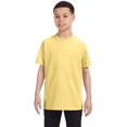 thumbnail image 2 of Hanes Authentic TAGLESS Kid`s Cotton T-Shirt, L, Daffodil Yellow, 2 of 2
