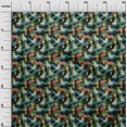 thumbnail image 3 of oneOone Velvet Black Fabric Tropical Craft Projects Decor Fabric Printed By The Yard 58 Inch Wide, 3 of 5