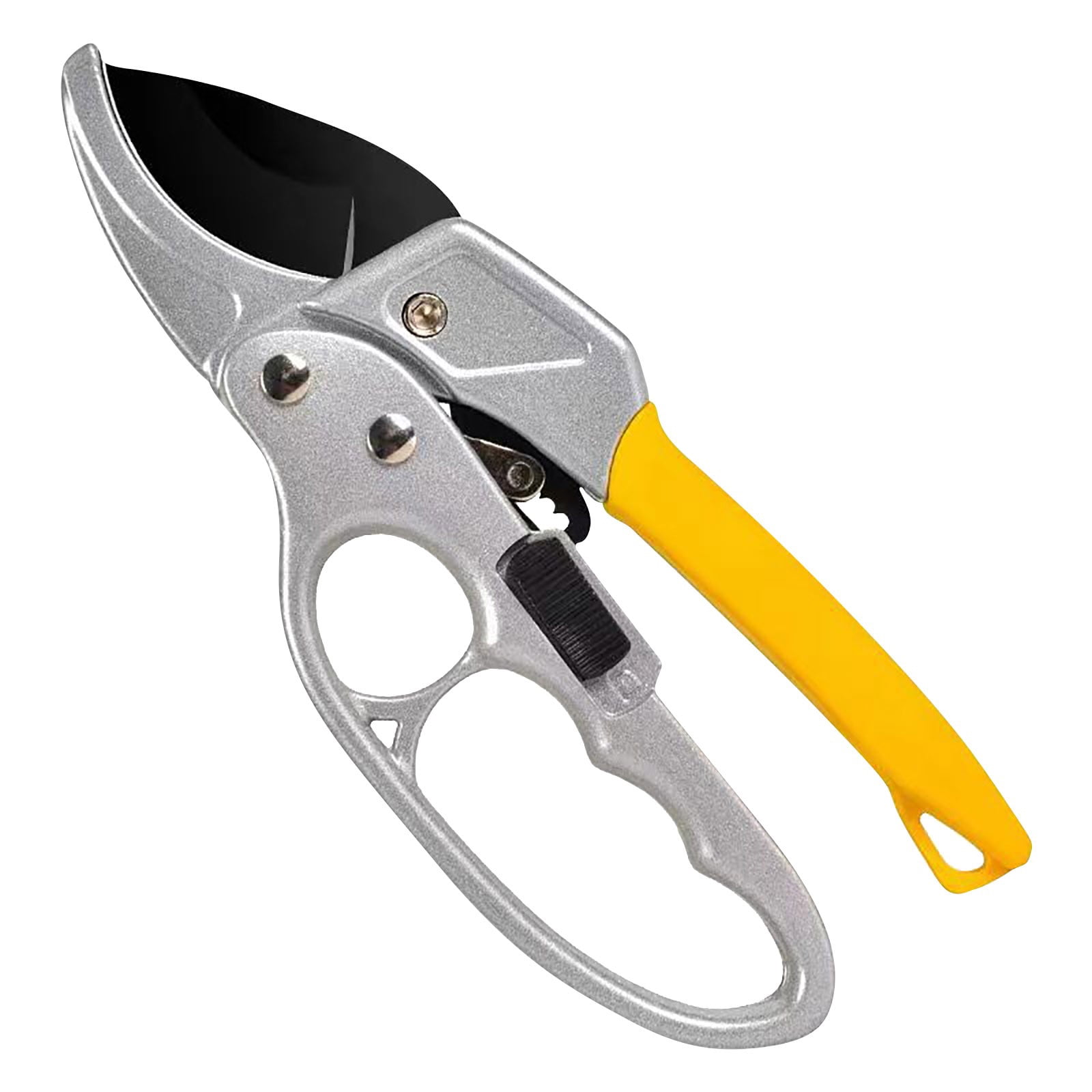 Pruning Shears for Gardening Alloy Steel Blades Cuts Branches Up to 25 mm Diameter Aluminum Alloy Handles 20 cm 210 g